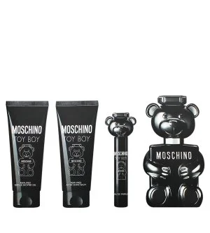 Moschino Toy Boy Coffret cadeau 100 ml + Baume après-rasage 100 ml + Gel douche 100 ml + Eau de Parfum pour homme