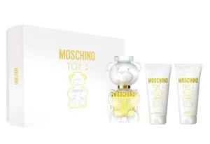 Coffret cadeau Moschino Toy 2 pour femmes eau de parfum 50 ml + lait corporel 50 ml + gel douche 50 ml