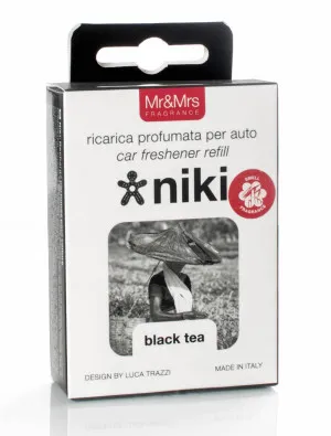 Mr&Mrs Fragrance Niki Black Tea recharge de parfum pour voiture