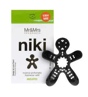Recharge de parfum pour voiture Mr&Mrs Fragrance Niki Mojito