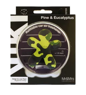 Mr&Mrs Fragrance Niki Pin & Eucalyptus Parfum pour voiture