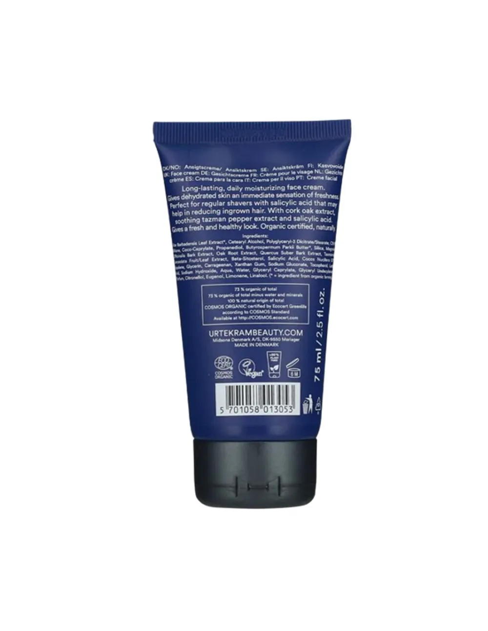 Urtekram Gezichtsreiniger MEN 150 ml BIO