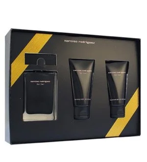 Narciso Rodriguez For Her coffret cadeau 50 ml + lait pour le corps 50 ml + gel douche eau de toilette pour femme