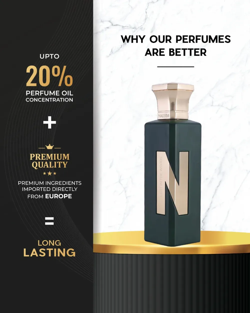Lost In The Woods aqua parfum voor mannen 75 ml