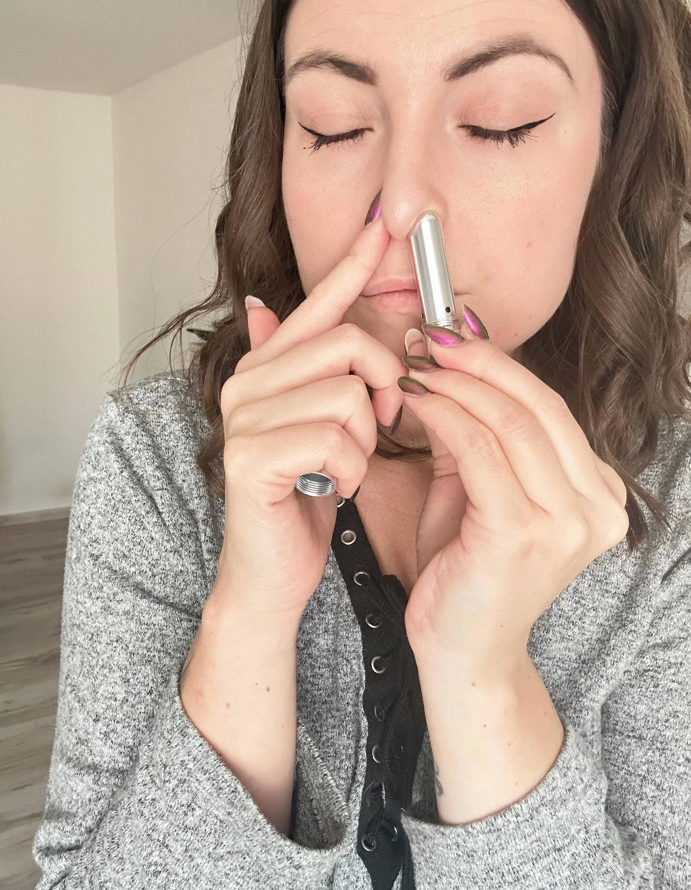 Natasha Coffret d'aromathérapie avec inhalateur - Volně dýchám - allié en cas de nez bouché