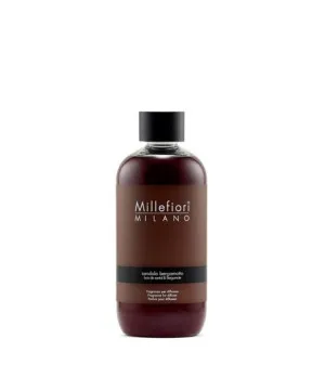 Millefiori Natural Sandalo Bergamotto recharge pour diffuseur d'arôme 250 ml