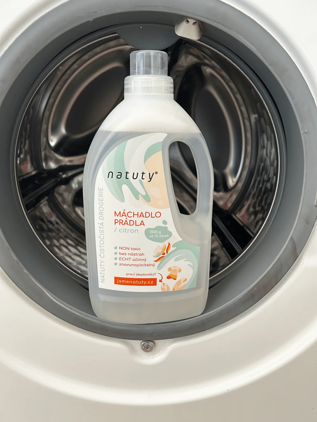 Natuty Rinçage du linge au parfum de citron 1 l