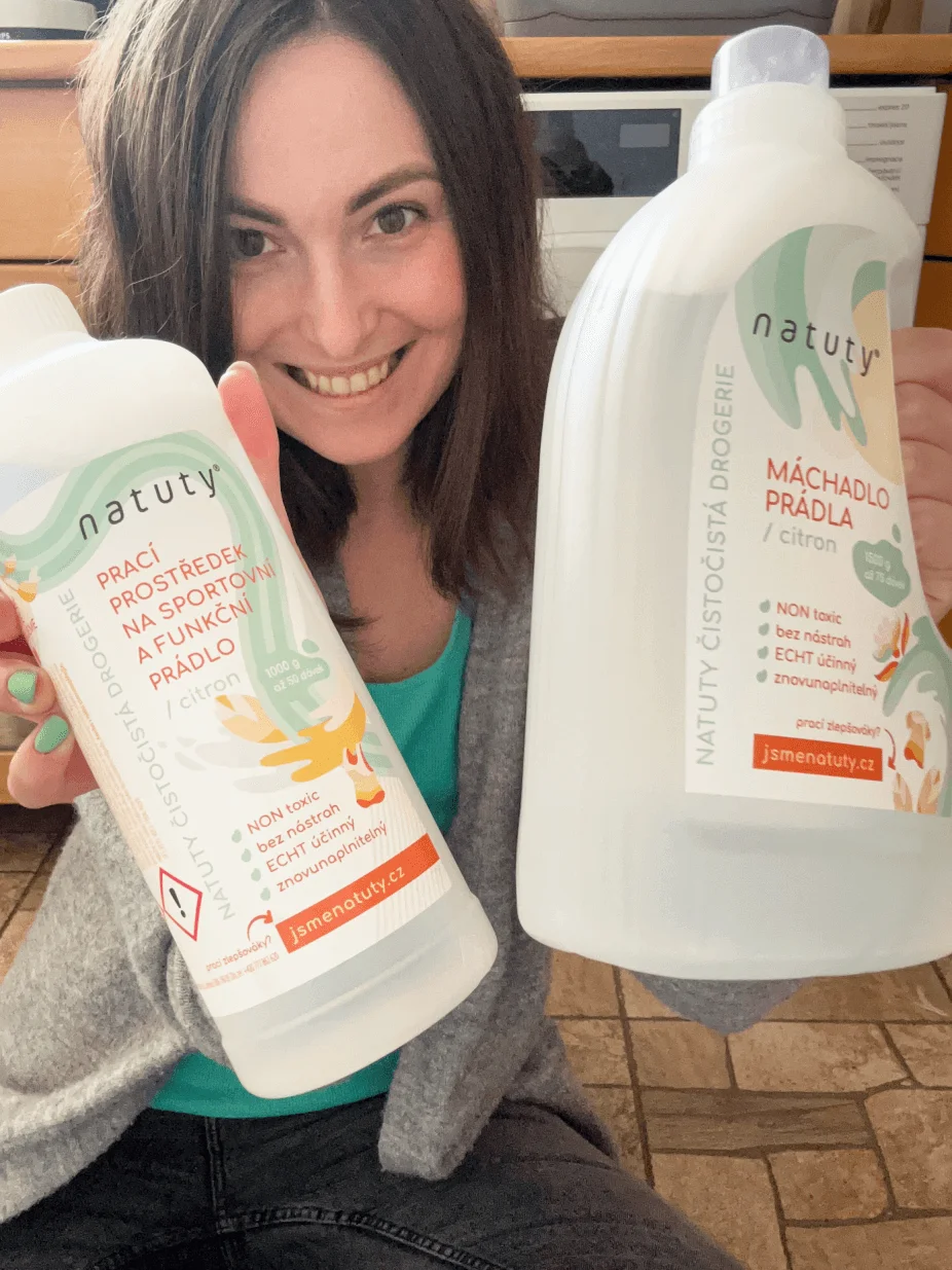 Natuty Rinçage du linge au parfum de citron 1 l