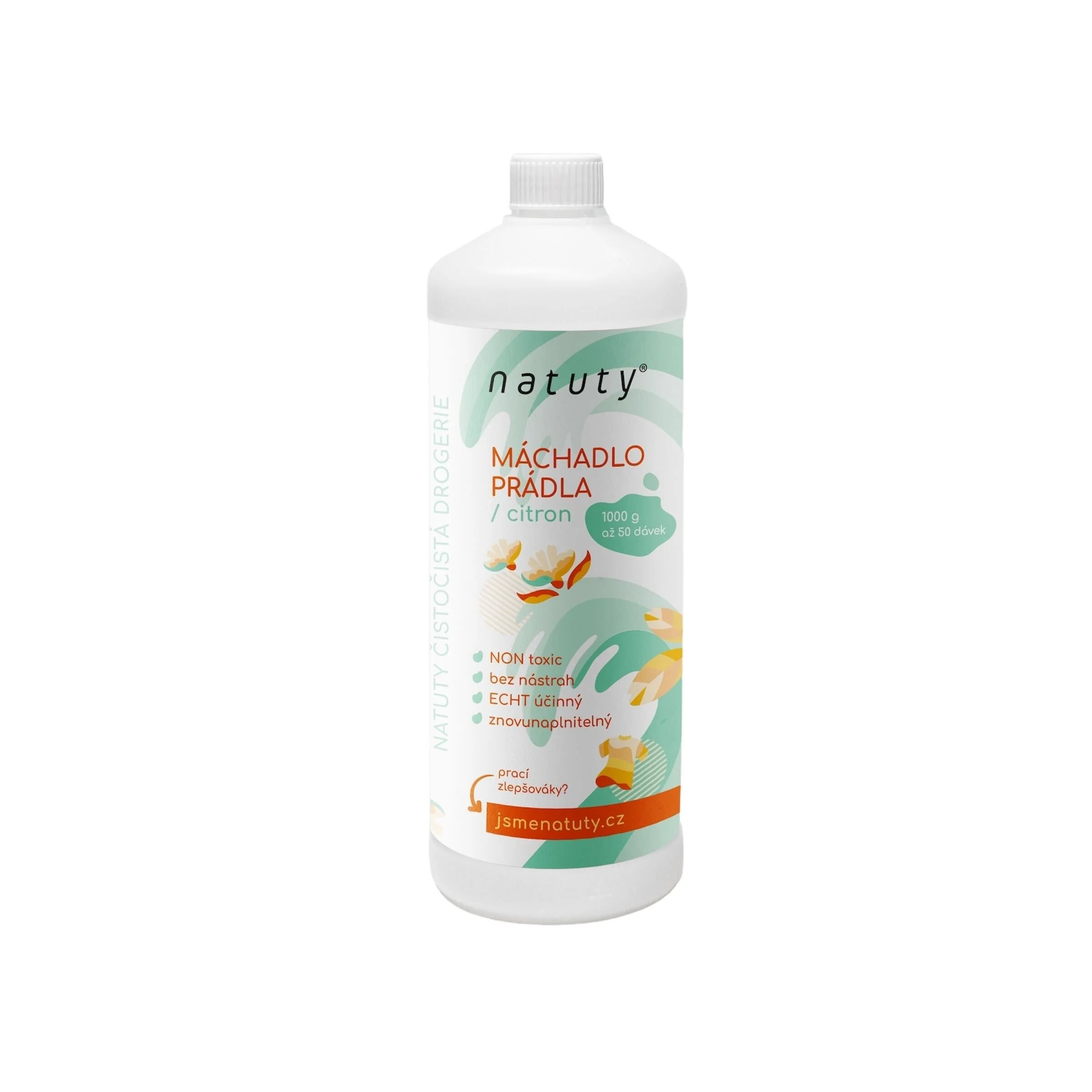 Natuty Rinçage du linge au citron 1,5 L