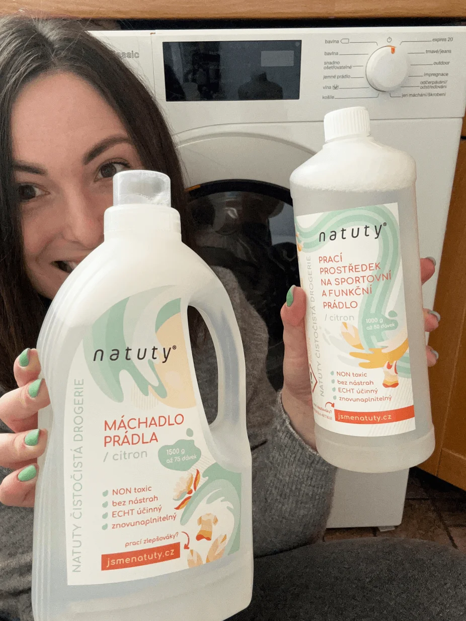 Natuty Rinçage du linge au citron 1,5 L