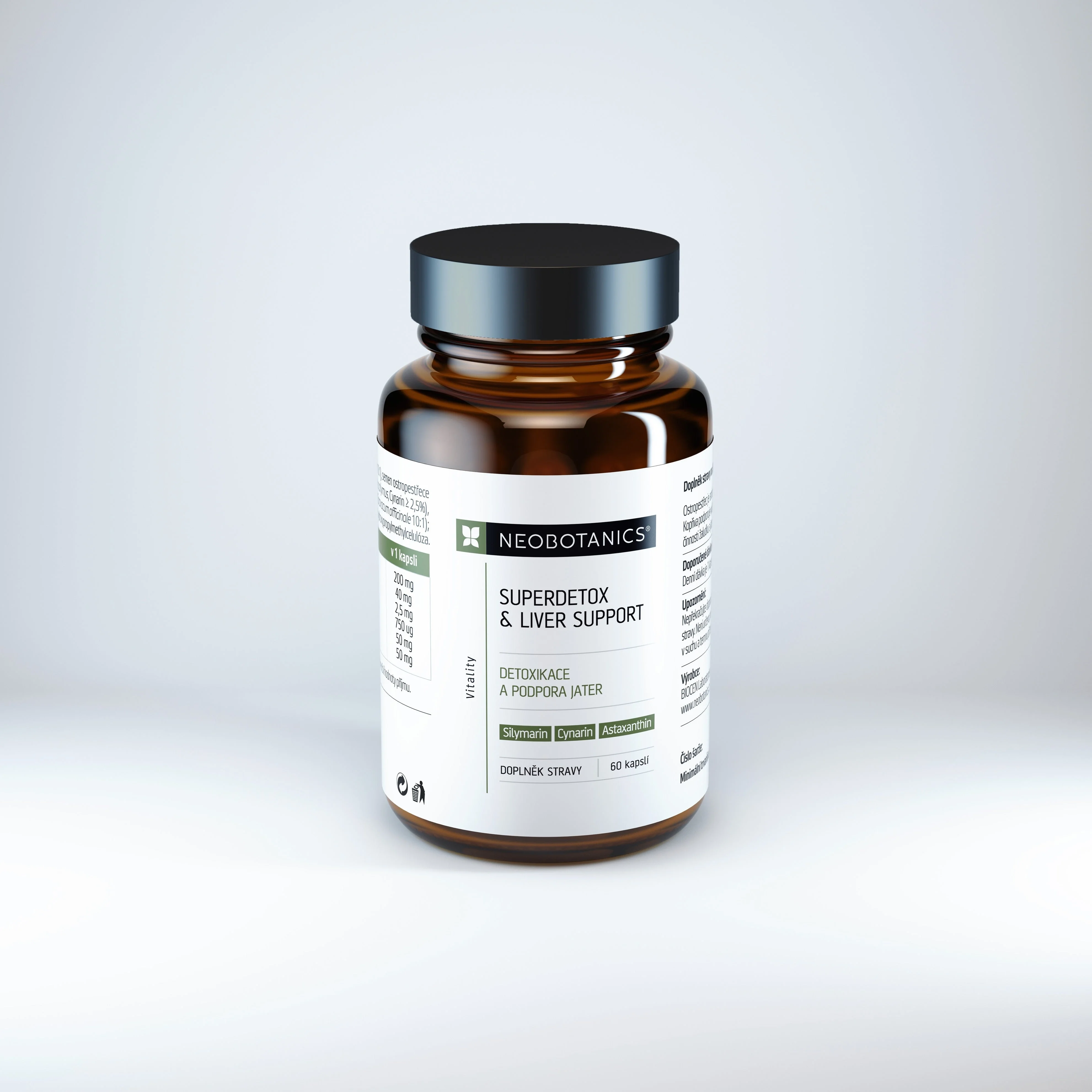Neobotanics Superdetox & Liver Support (60 gélules) - détoxification et soutien du foie