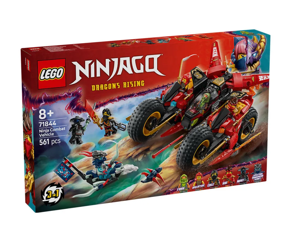 NINJAGO® 71844 Véhicule de combat des ninjas