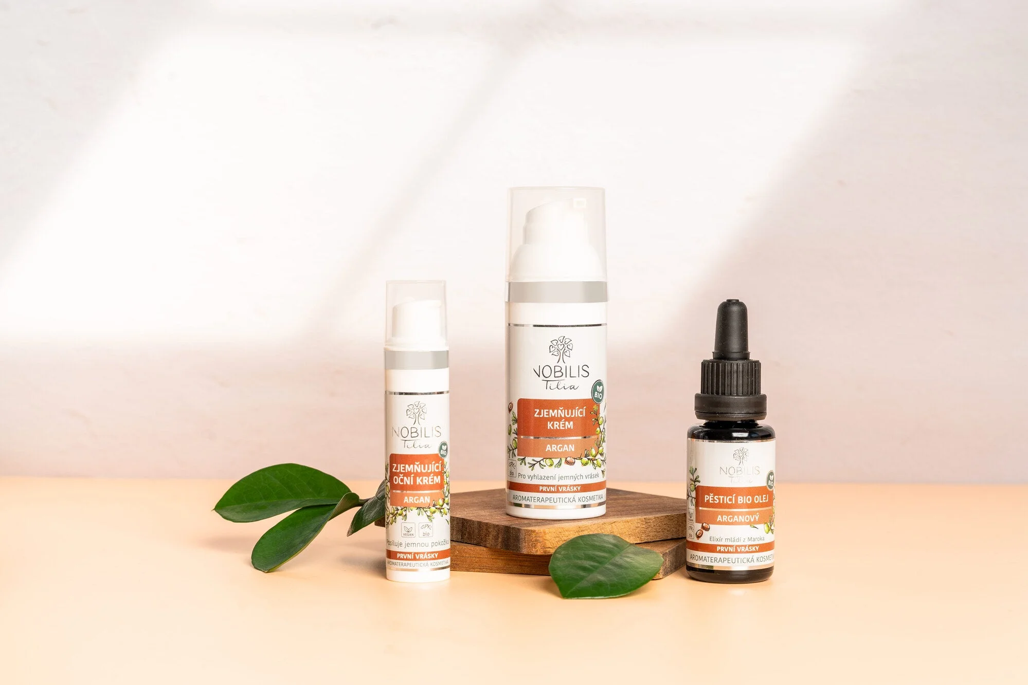 Nobilis Tilia Crème adoucissante Argan BIO 2 ml - échantillon - exp. 06/2026 - dose extra de vitalité