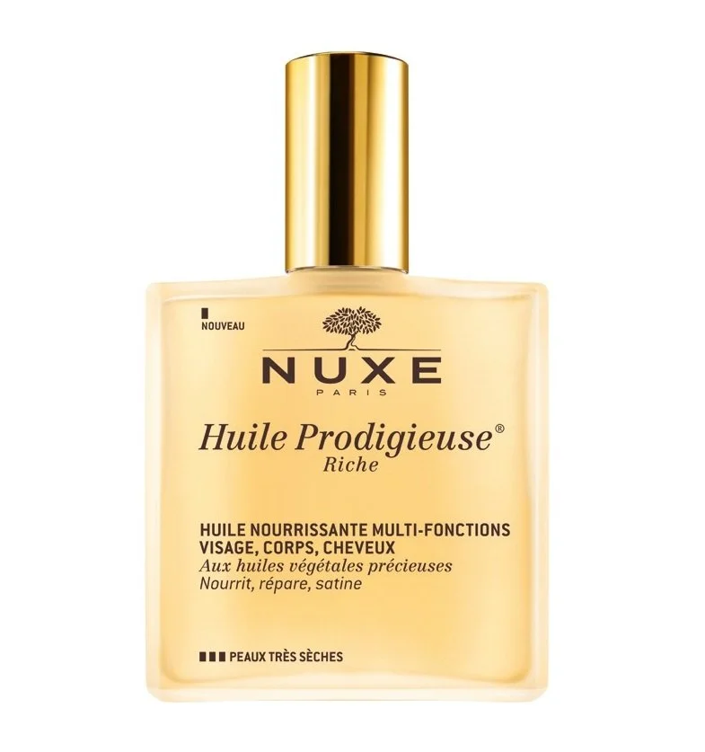 Huile Prodigieuse Riche huile sèche multi-fonctions pour peaux très sèches 100 ml