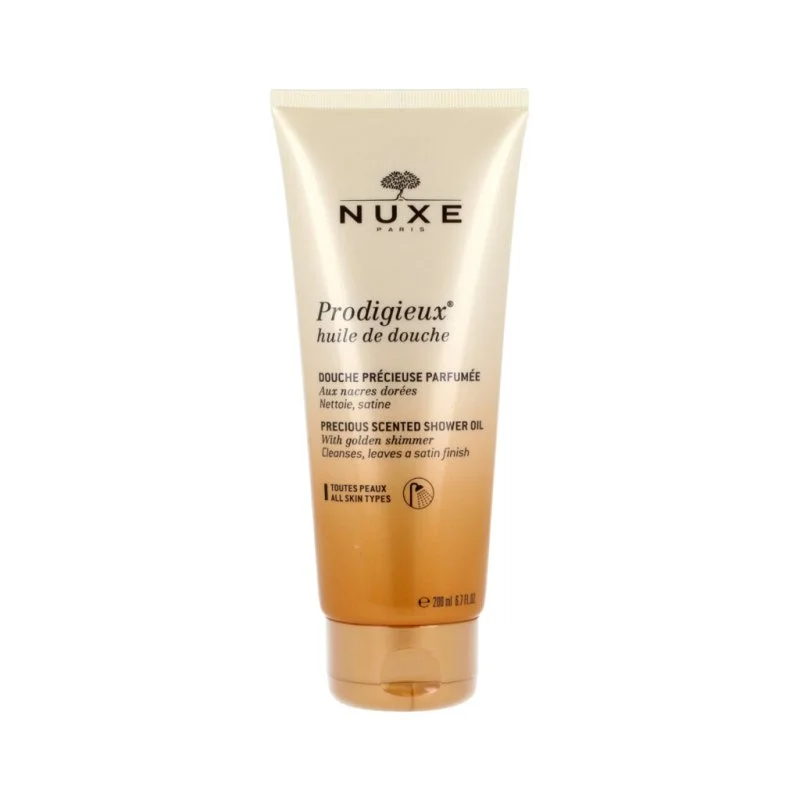Prodigieux Huile de Douche Scintillante Dorée 200 ml