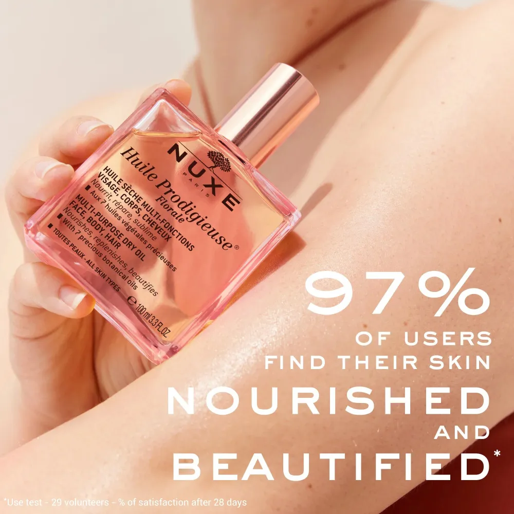 Huile Prodigieuse Florale huile sèche multi-fonctions pour le visage, le corps et les cheveux 100 ml