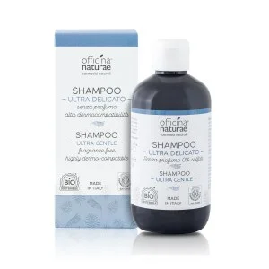 Officina Naturae Shampooing Ultra Delicato pour cuir chevelu très sensible (250 ml) - convient également aux personnes atteintes de sensibilité chimique multiple (MCS)