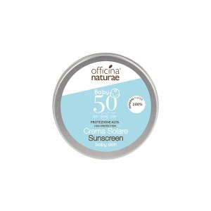 Zonnebrandcrème voor kinderen en de gevoelige huid SPF 50 in een metalen blikje (75 ml) - zonder parfum