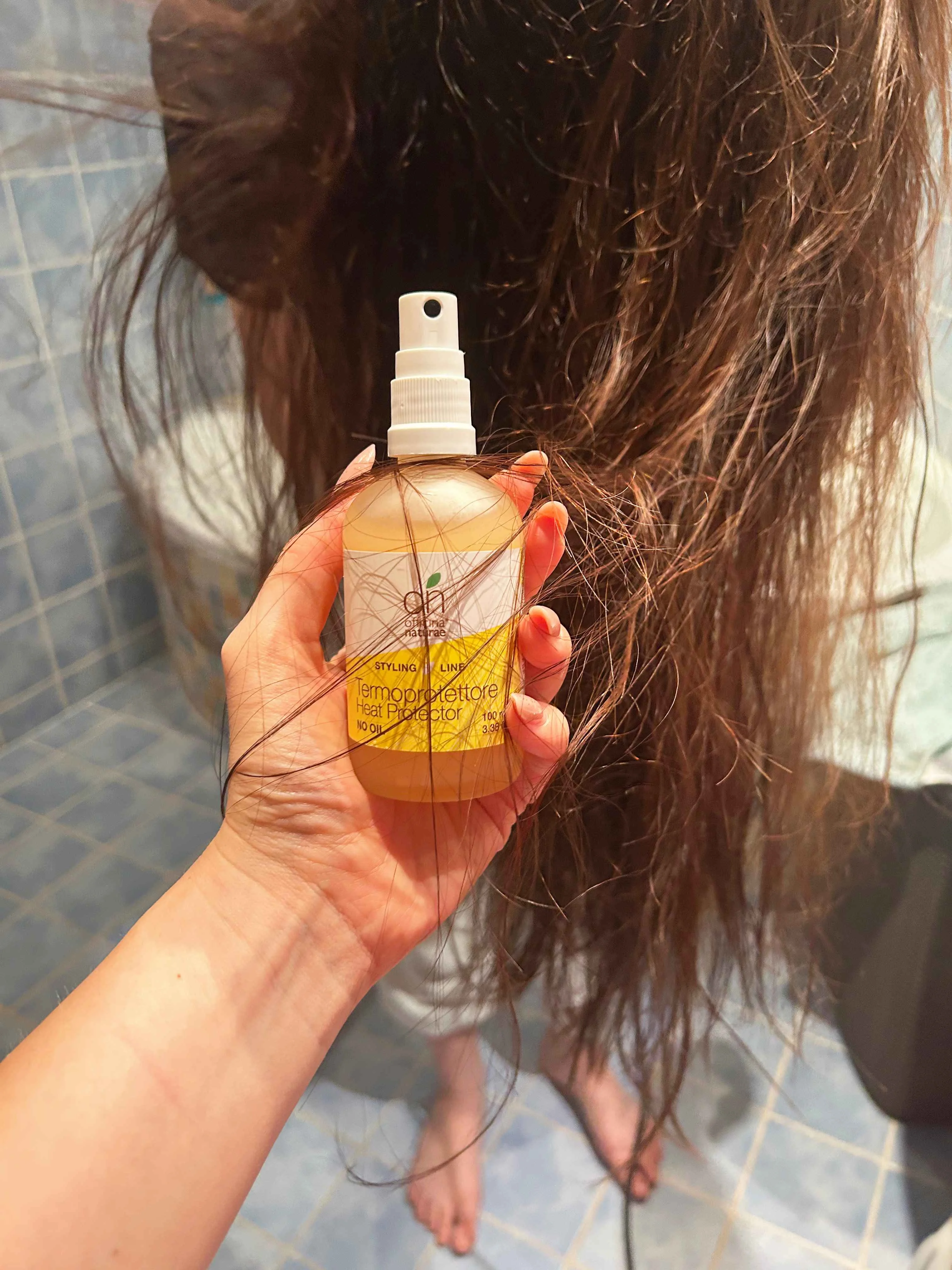 Officina Naturae Spray de soin thermo-protecteur pour cheveux (100 ml) - protège, hydrate et illumine
