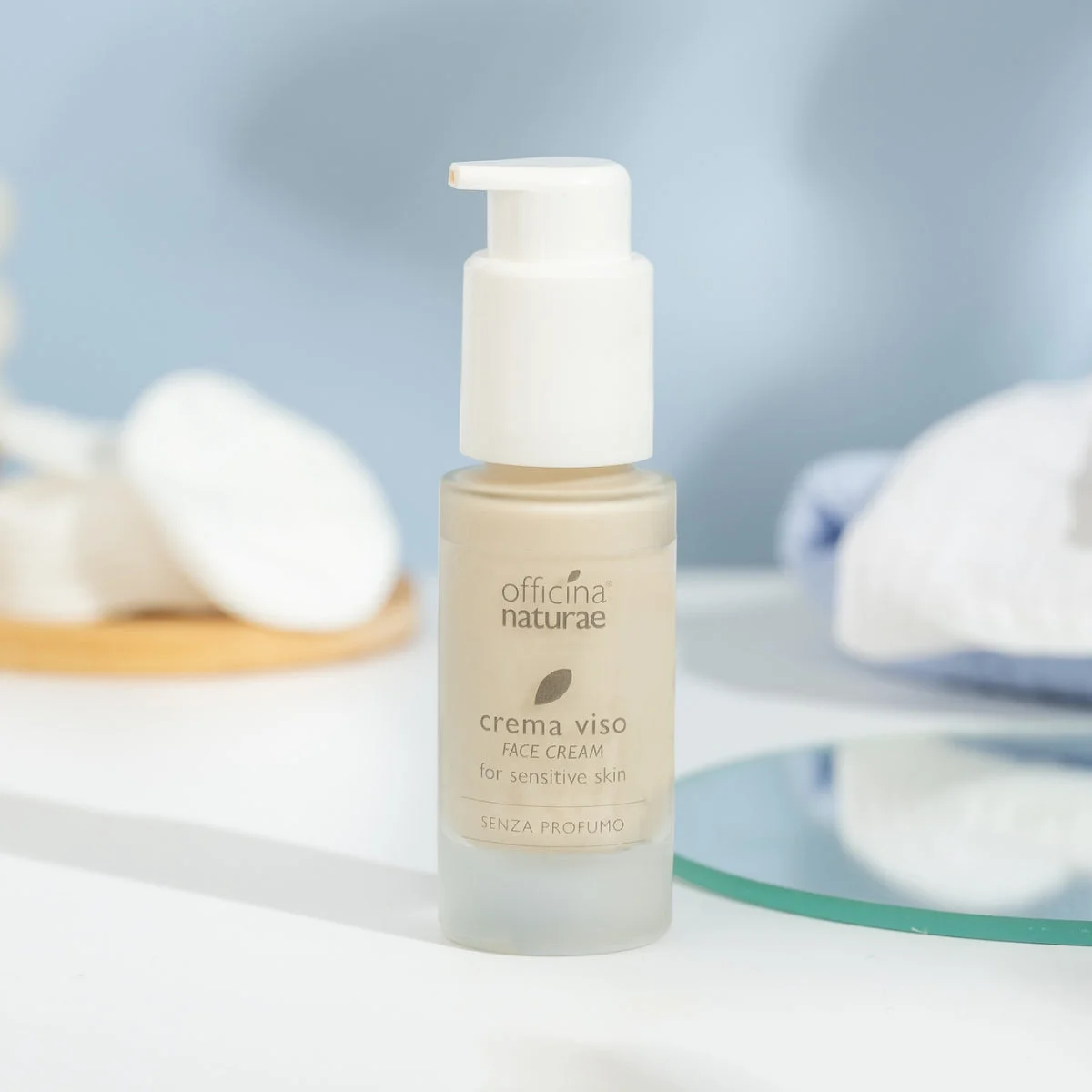 Officina Naturae Crème visage pour peaux sensibles (30 ml) - apaise les peaux réactives