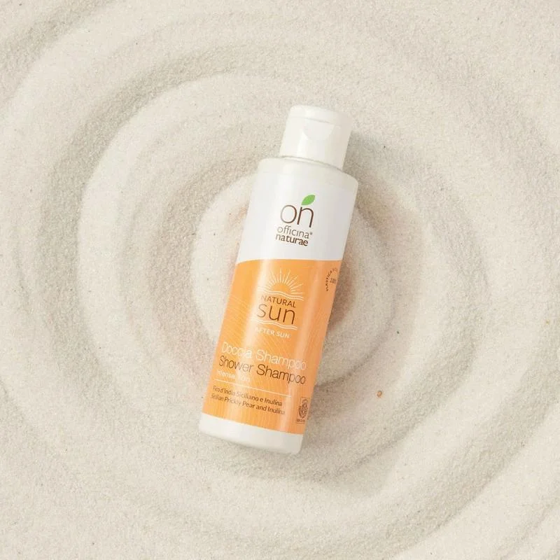 Officina Naturae Gel douche et shampooing après-soleil (150 ml) - au parfum vanille-coco