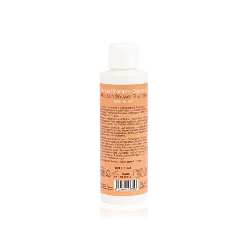 Officina Naturae Gel douche et shampooing après-soleil (150 ml) - au parfum vanille-coco