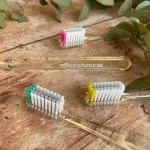 Officina Naturae Brosse à dents (souple) - n'irrite pas les gencives ni l'émail des dents