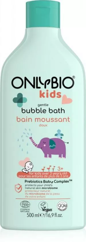 OnlyBio Bain moussant doux pour les enfants à partir de 3 ans (500 ml)