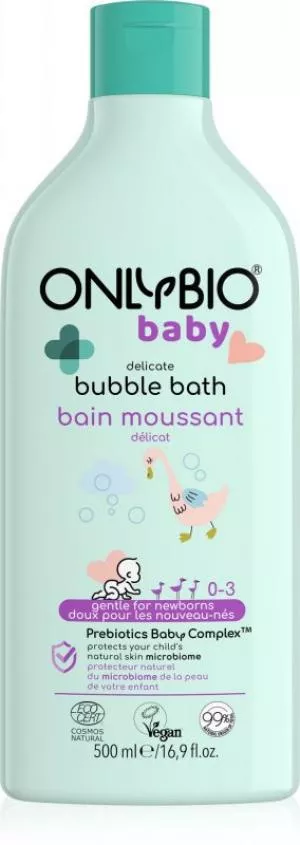 OnlyBio Bain moussant doux pour bébés (500 ml)