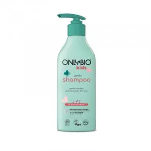 OnlyBio Shampooing doux pour les enfants à partir de 3 ans (300 ml) - n'obstrue pas et ne pique pas les yeux