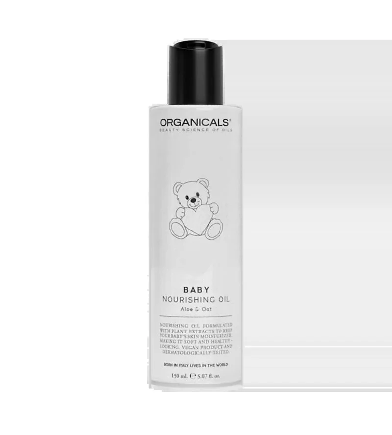 BABY Huile nourrissante Aloé & Avoine pour la peau des bébés 150 ml