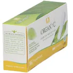 Organyc Tampons Regular (16 stuks) - 100% biologisch katoen, 2 druppels
