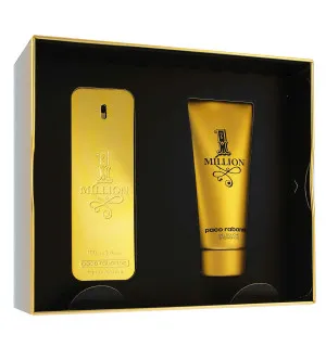 Coffret cadeau Paco Rabanne 1 Million pour homme eau de toilette 100 ml + gel douche 100 ml