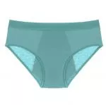 Pinke Welle Culotte menstruelle Azure Bikini - Medium - Medium et des menstruations légères (L)
