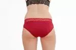 Pinke Welle Culotte menstruelle Sea Red - Menstruations abondantes (XL)