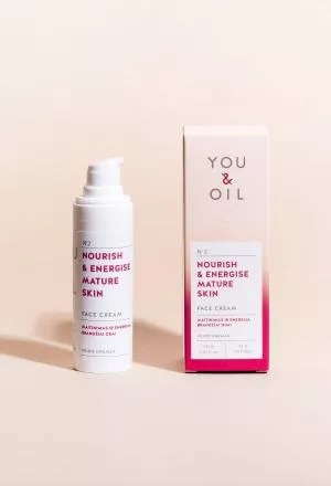 You & Oil Crème pour le visage - énergie et nutrition pour les peaux matures