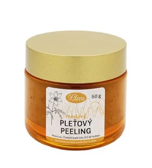 Pleva Skin Peeling With Honey peeling visage au miel 50 g