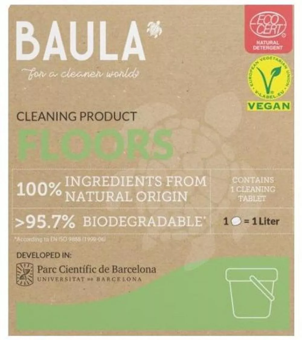 Baula Sols - comprimé pour 1 l de produit de nettoyage.