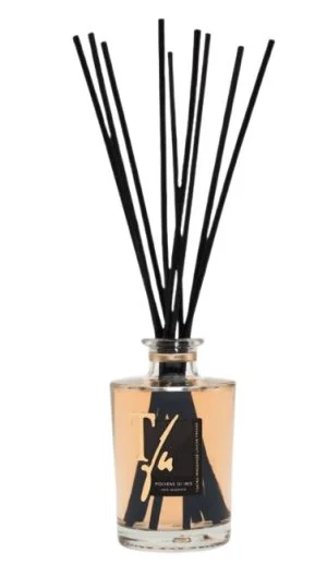 POLVERE D'IRIS BÂTONNETS ML.250 PARFUM D'AMBIANCE - TFU (10 bâtonnets en bambou noir de 30 cm inclus)