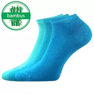 Lonka Chaussettes en bambou bleu