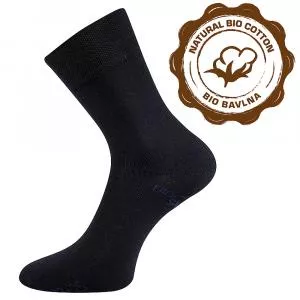 Lonka Chaussettes BIO coton bleu foncé