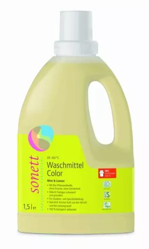 Sonett Gel de lavage pour vêtements de couleur 1,5 l