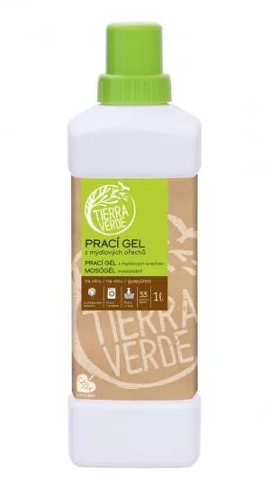 Tierra Verde Gel de lavage à base de noix de lavage pour la laine et les textiles fonctionnels