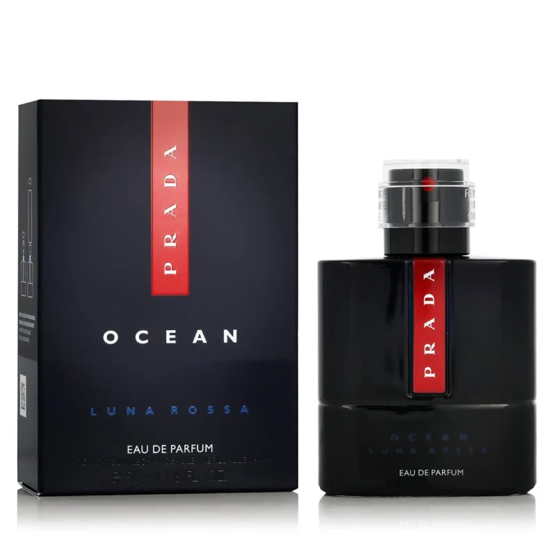 Luna Rossa Ocean Eau de Parfum rechargeable pour homme 50 ml