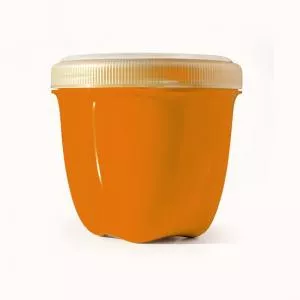 Preserve Boîte à snacks (240 ml) - orange - en plastique 100% recyclé