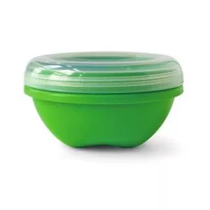 Preserve Boîte à casse-croûte (560 ml) - verte - en plastique 100% recyclé