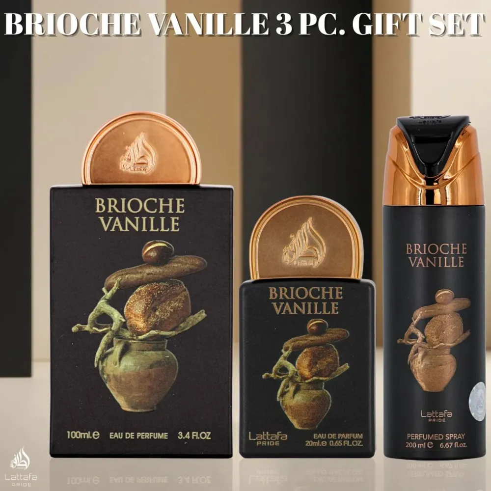 Pride Brioche Vanille EDP 100 ml + EDP 20 ml + DEO in spray 200 ml UNISEX 1 ks