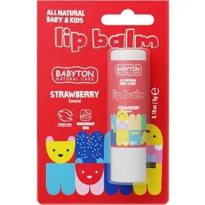 Babyton Baume à lèvres naturel Fraise 5 g