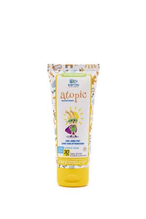 Crème solaire naturelle ATOPIC 100 ml SPF 30