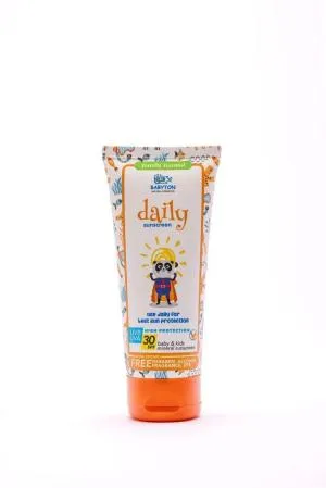 Babyton Crème solaire naturelle DAILY 30 SPF 100 ml